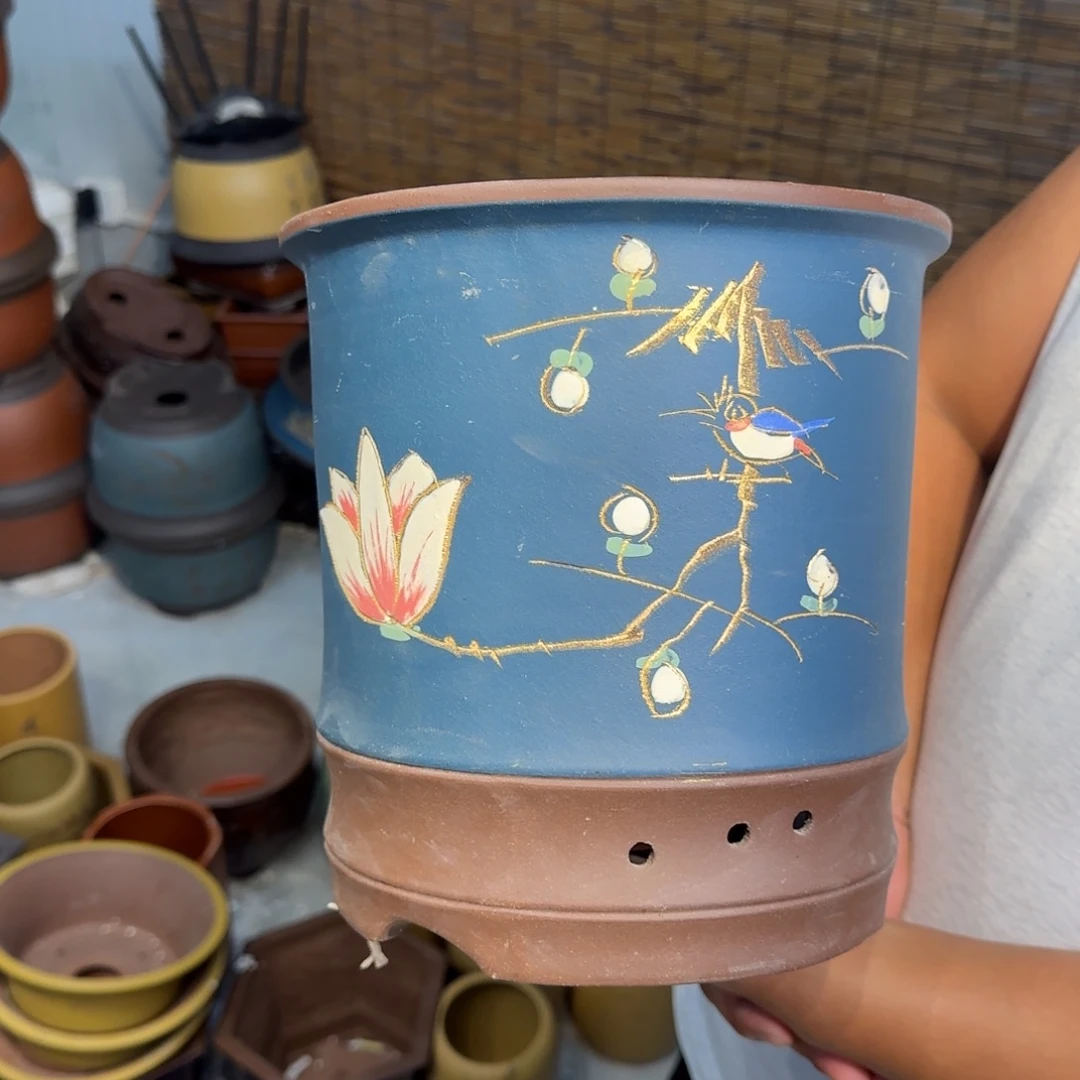 花盆紫砂口径20.25口径