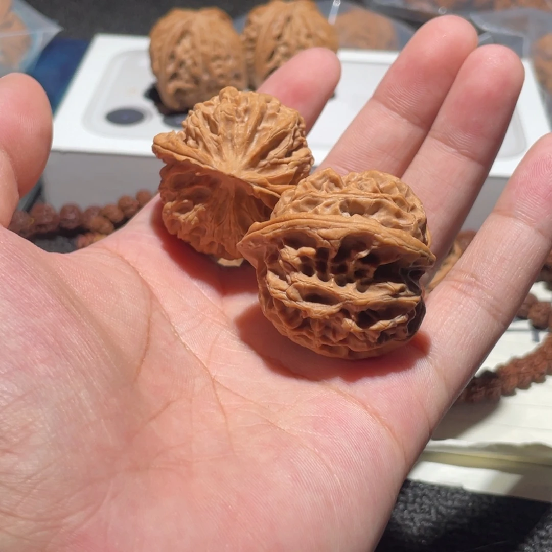 不***丑文玩核桃吊坠38全品门头沟一代苹果