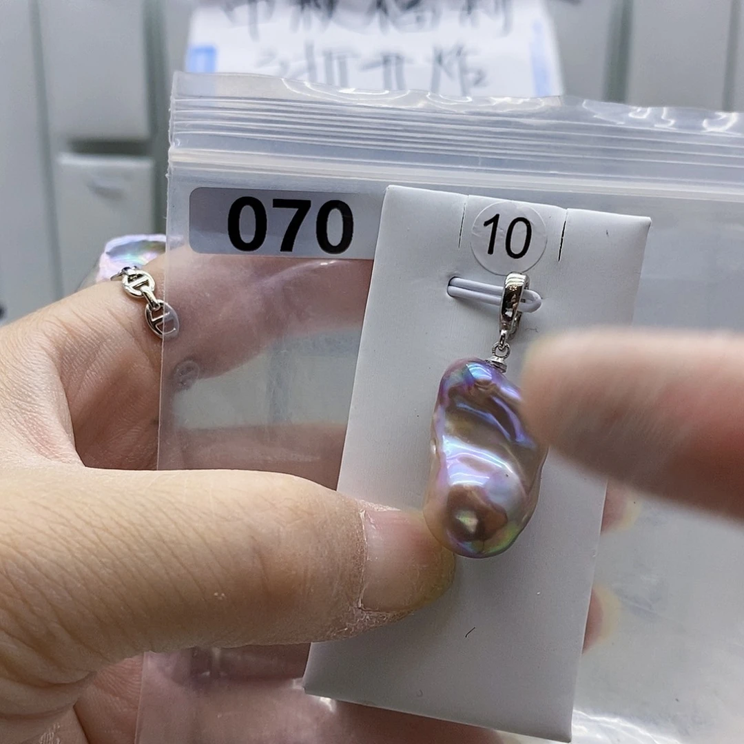 颈饰合金淡水珍珠