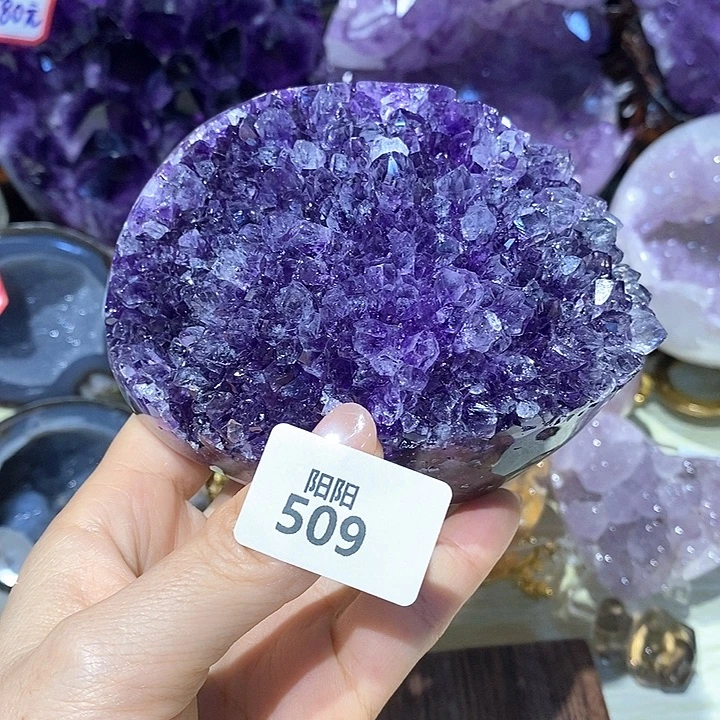 未镶嵌大型摆件（非配饰）紫晶
