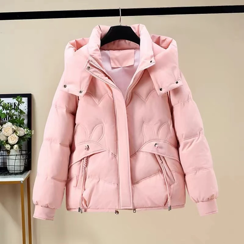 女士休闲百搭棉服805-J