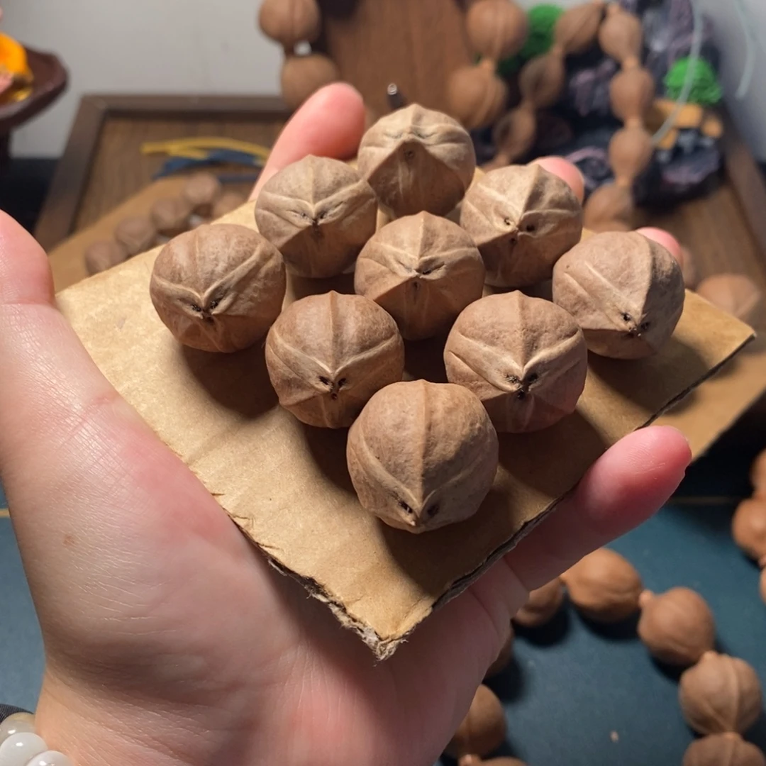 橄榄核手串/手链2329梅林铁三花橄榄核