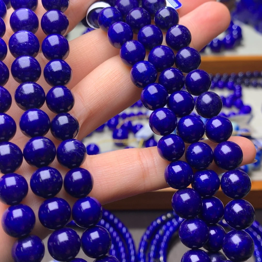 青金石手串未镶嵌拂*9mm