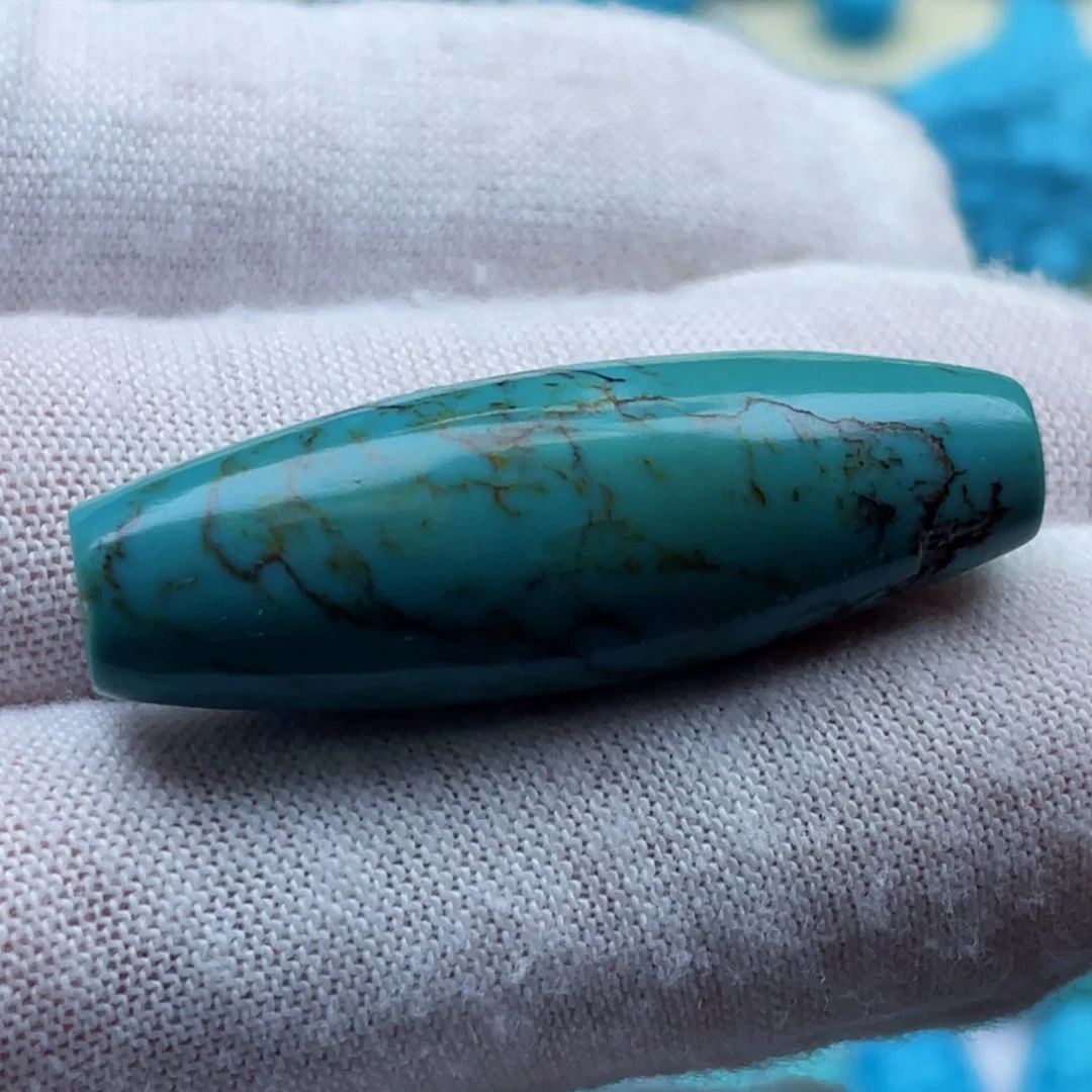 未镶嵌绿松石珠宝奇石卡12-36