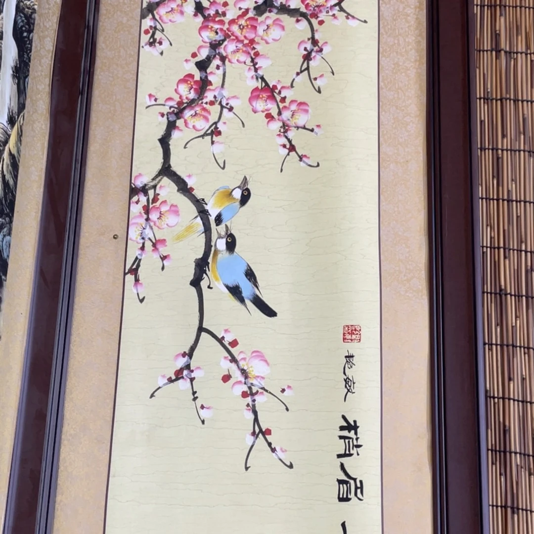 国画老师手笔手绘作品n