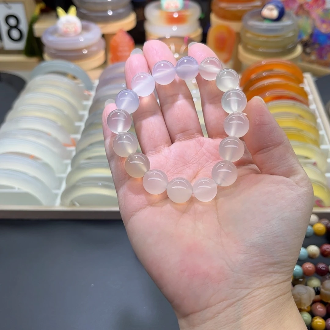 财****玛瑙/玉髓未镶嵌手链