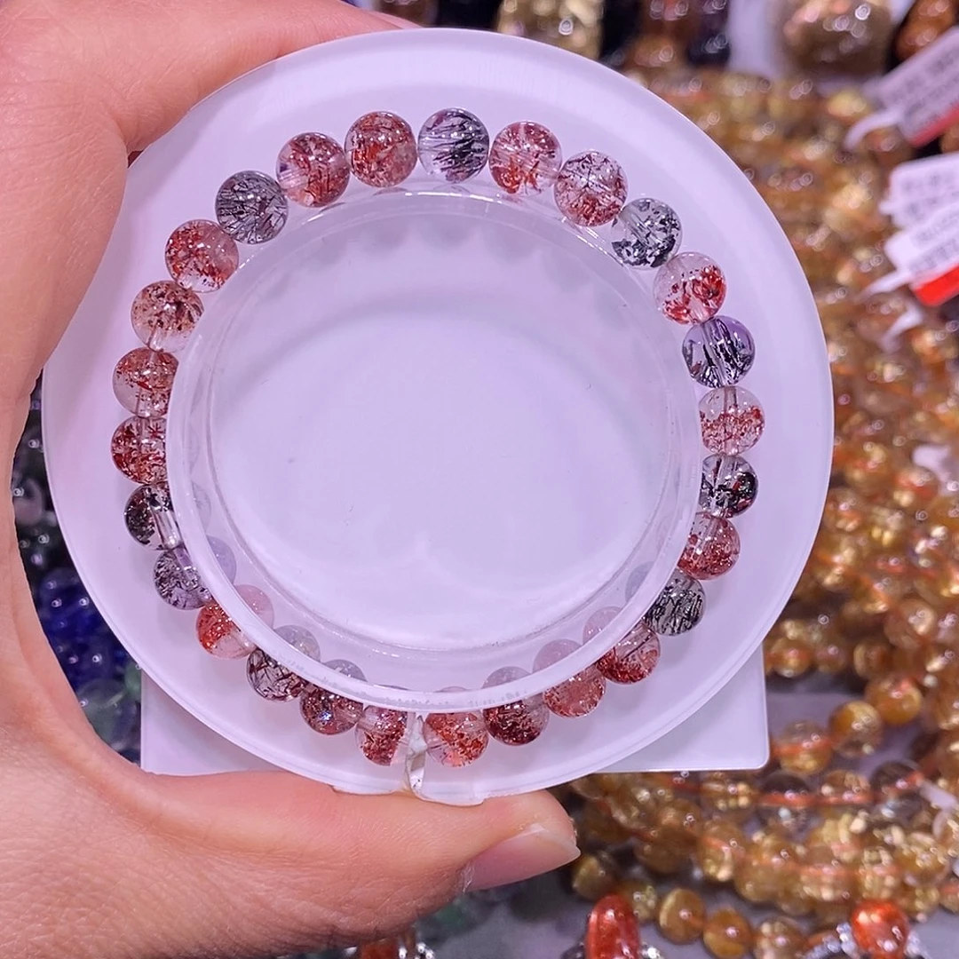 未镶嵌手链水晶超七毒液6.6