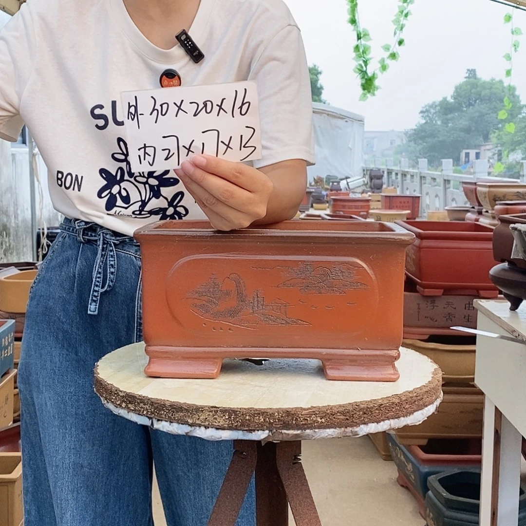 紫砂花盆紫砂花盆