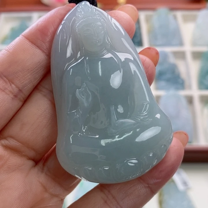颈饰未镶嵌翡翠大*哥翡翠