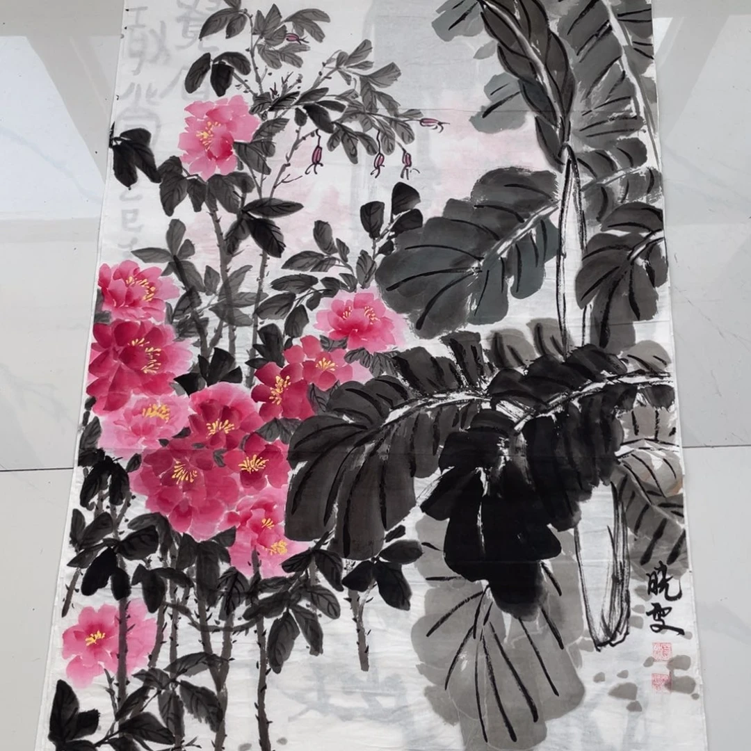 国画晓雯老师绘画