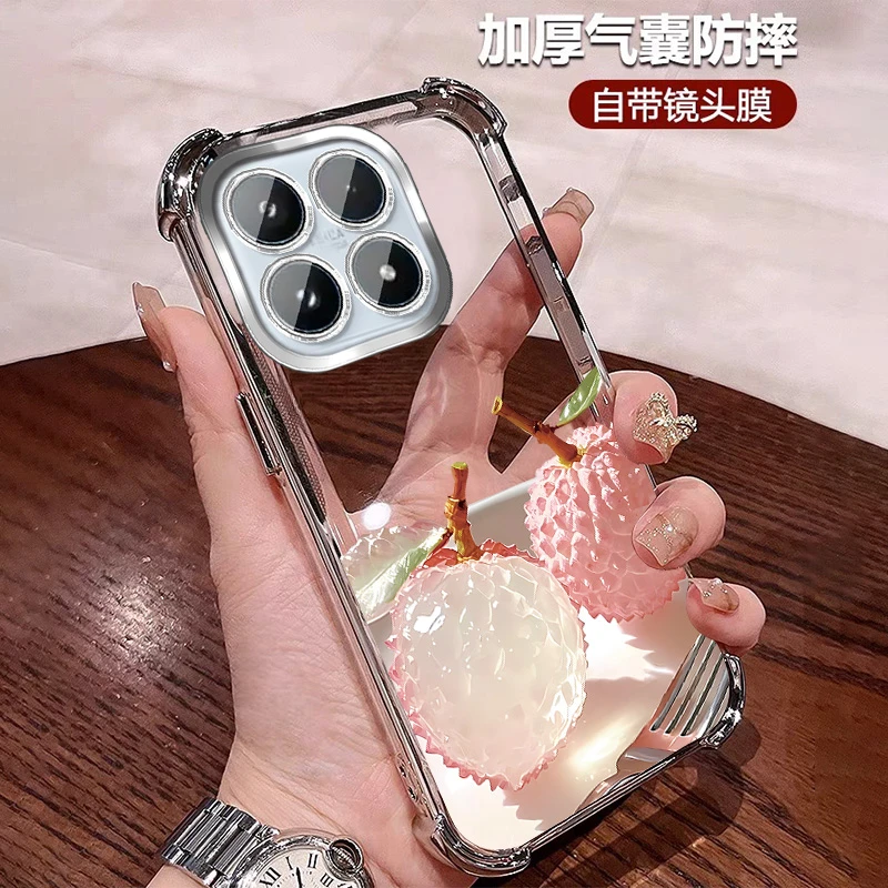 小众轻奢适用小米17promax手机壳四角防摔mi17高颜值带镜头膜全包