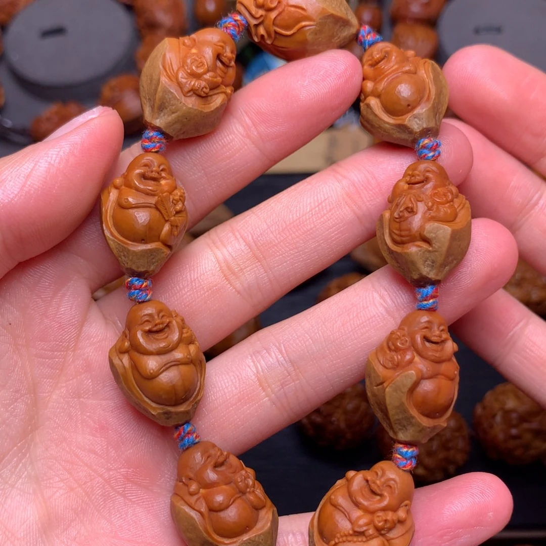 橄榄核手串/手链包衣童子弥勒