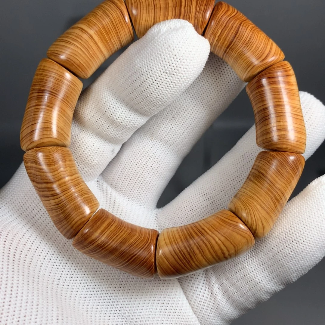 比***傲柏木手串/手链太行陈化崖柏手串