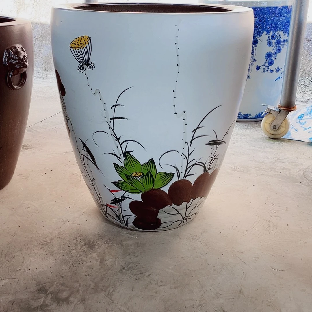 缸瓷器62高度72瓷器