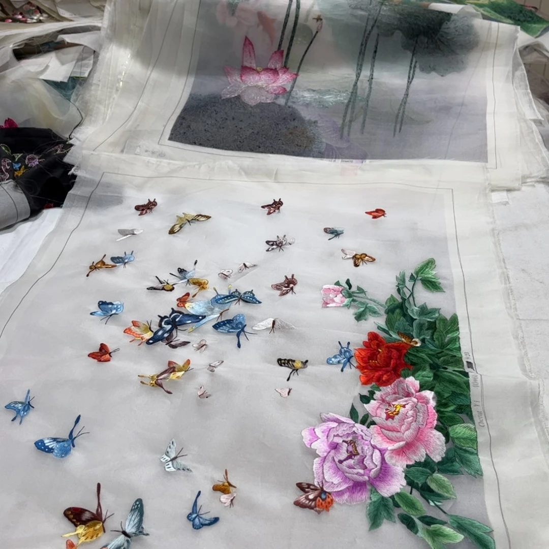 刺绣纯手工制作工艺制作