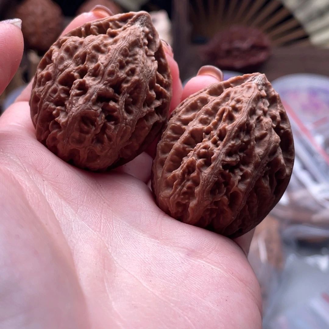 文玩核桃把件楸刀鱼21