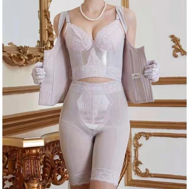 中裤提花常规款美体裤提臀裤塑型美体裤舒适女士收腹裤美臀蕾丝