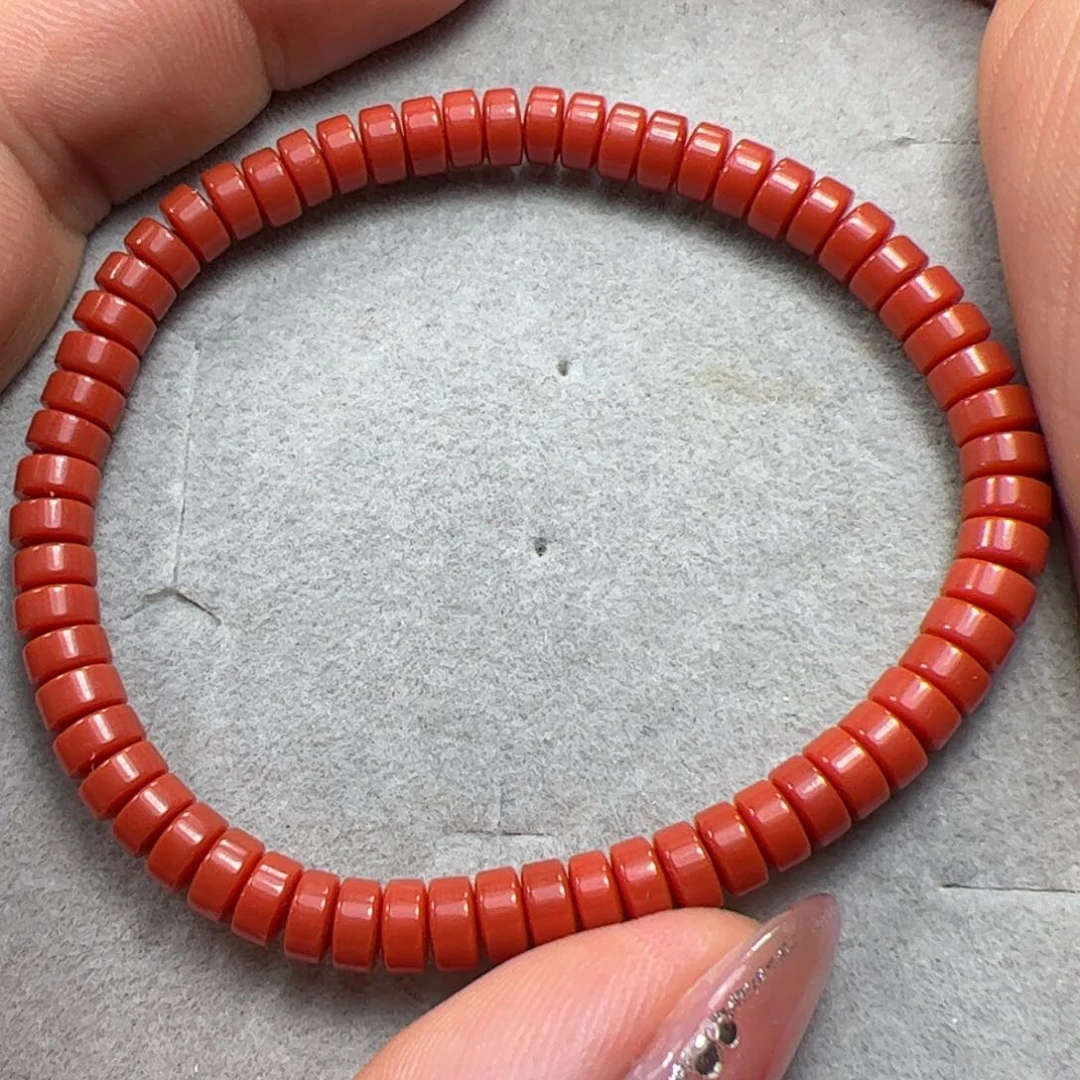 南红玛瑙手串未镶嵌