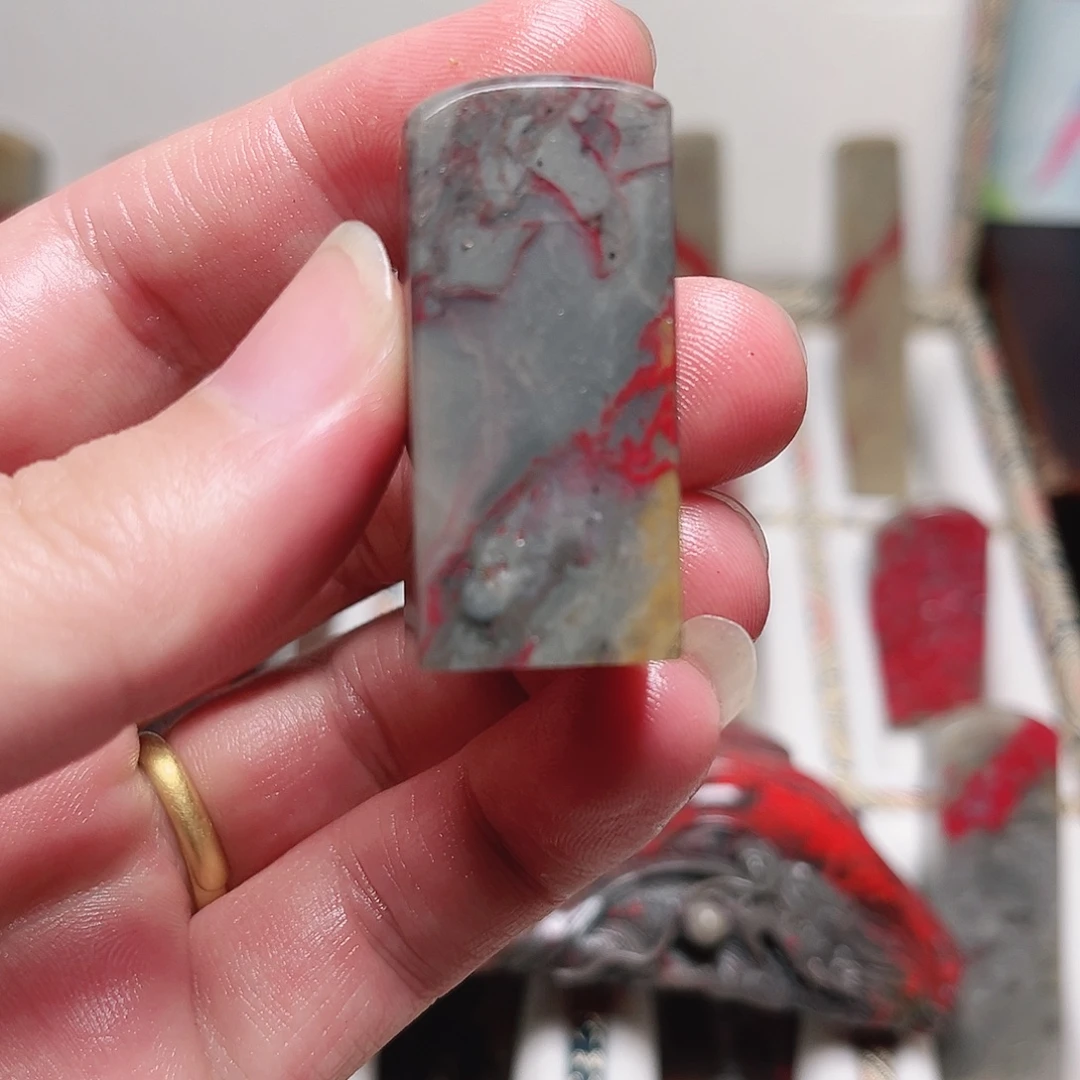 昌化石印石鸡血石印章