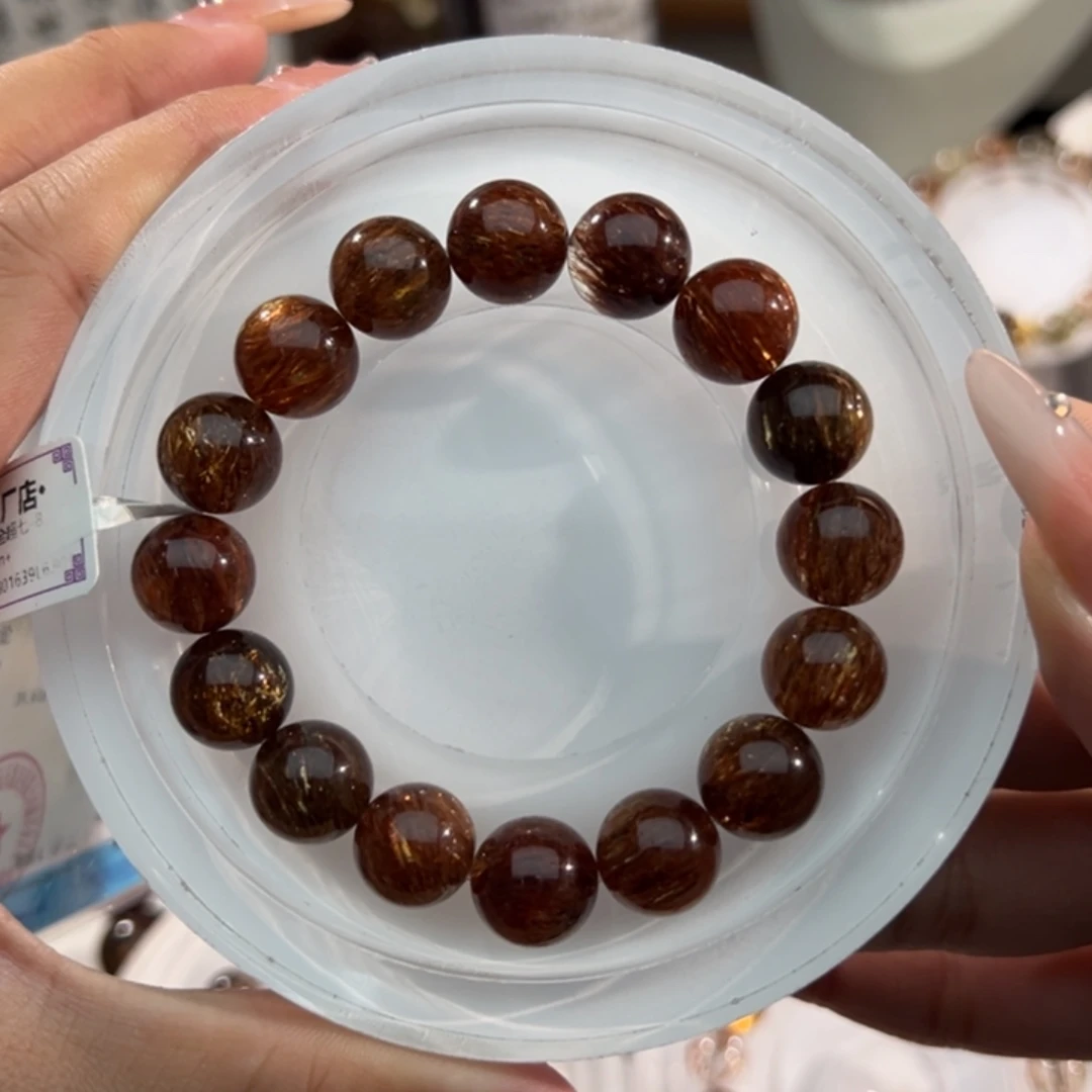 水晶手链未镶嵌黑金超七12