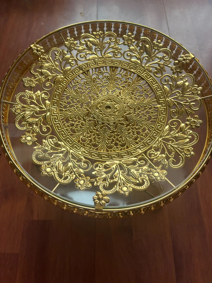 客厅适用的馓子盘囊盘实用摆件