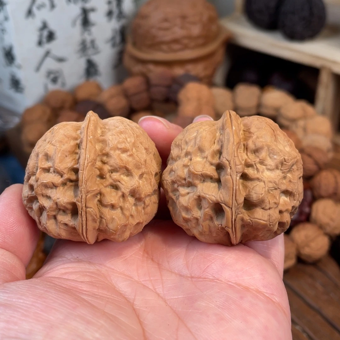 文玩核桃把件福贡乾坤41