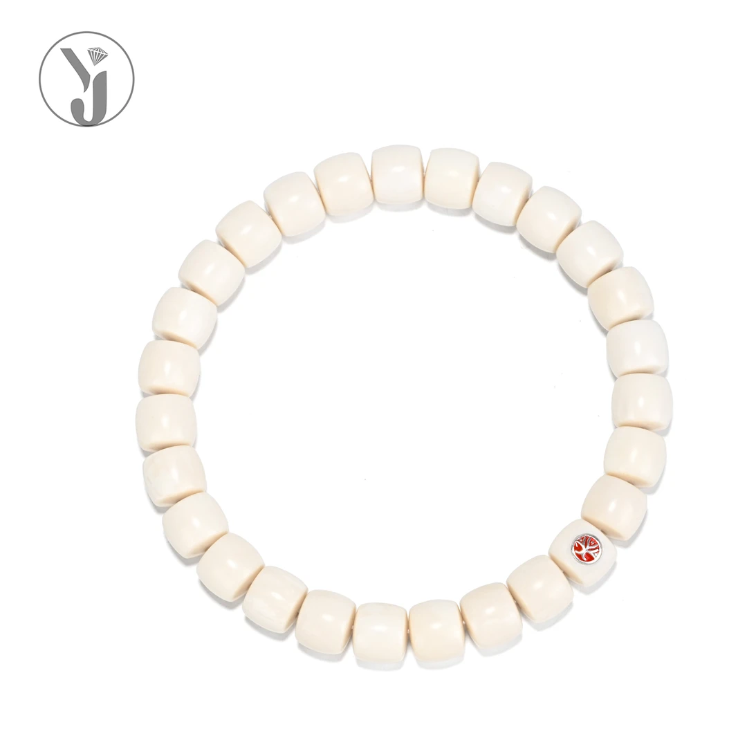 【钰见】猛犸牙直切手串-8mm左右-精工百搭男女同款
