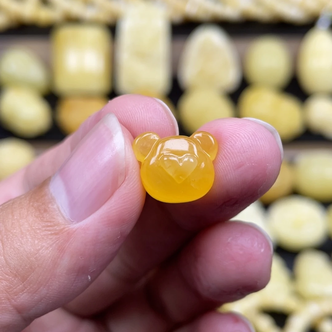 琥珀未镶嵌裸石琥珀蜜蜡