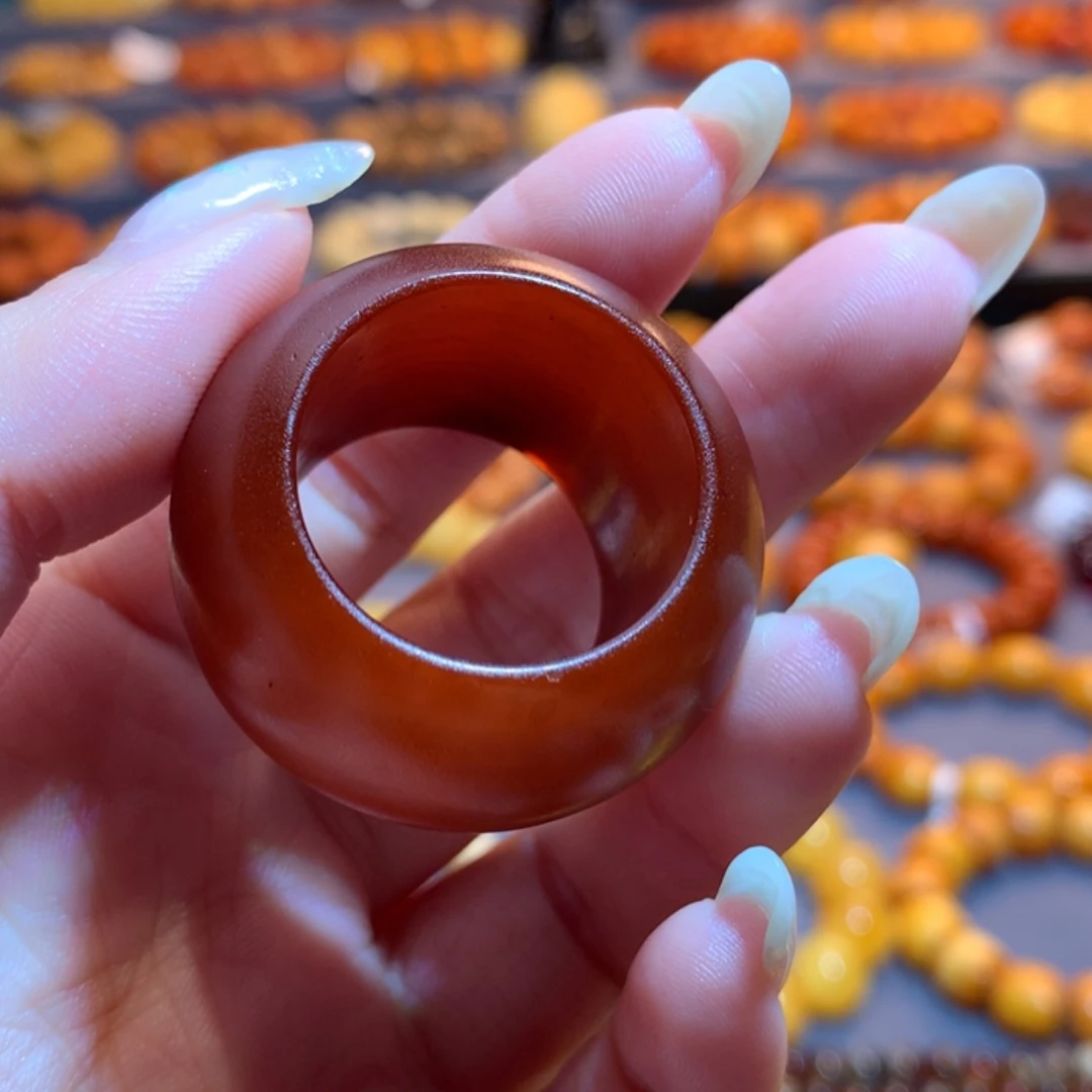 【闪购商品】未镶嵌蜜蜡戒指蜜蜡戒指