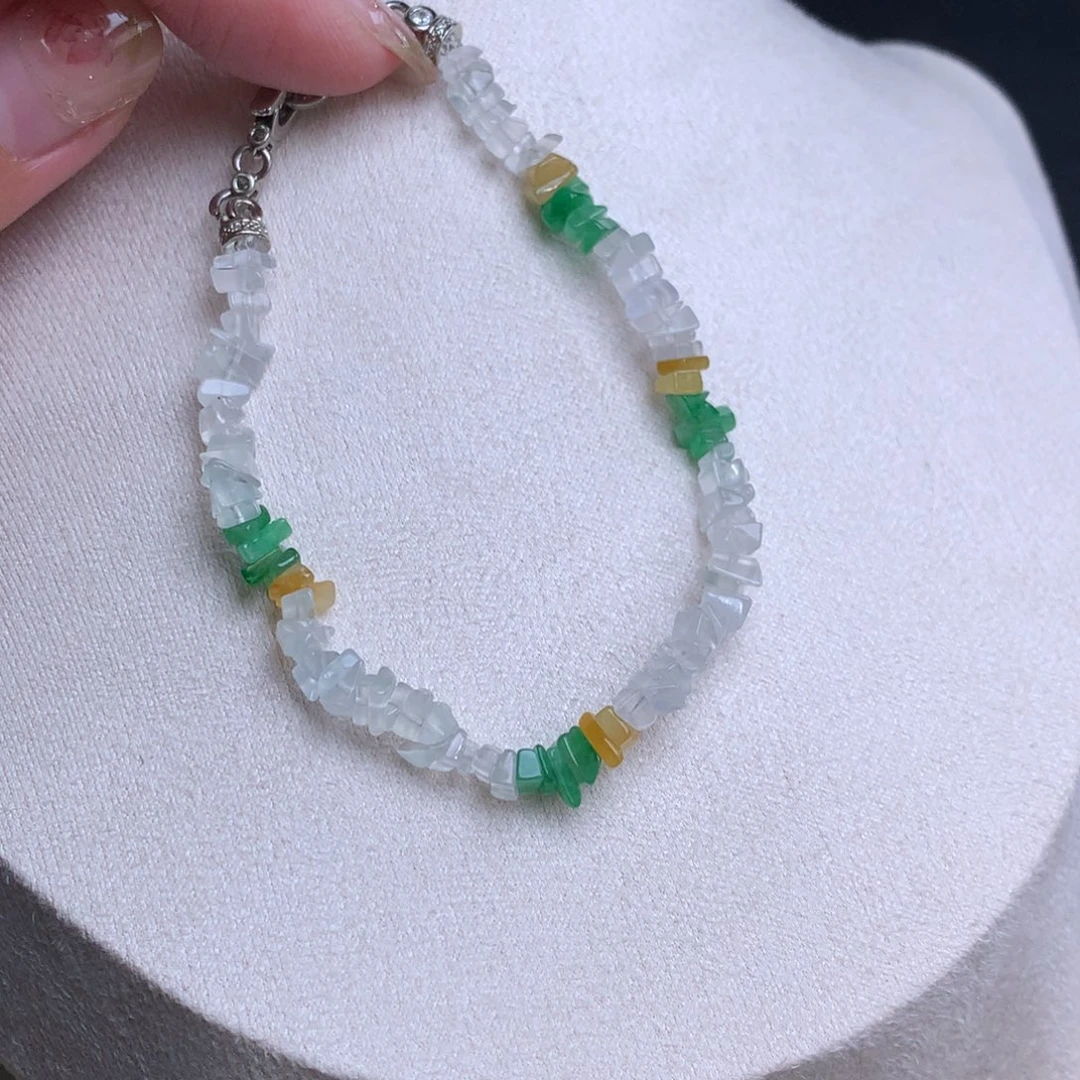 定制翡翠未镶嵌碎冰冰