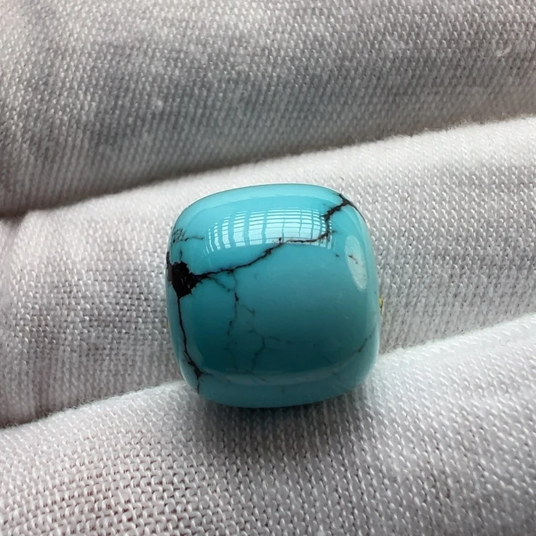 绿松石未镶嵌配饰12.6*11.5