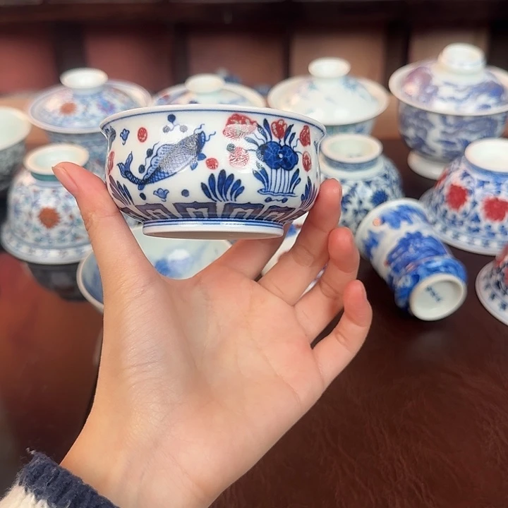 景德镇陶瓷手绘作品