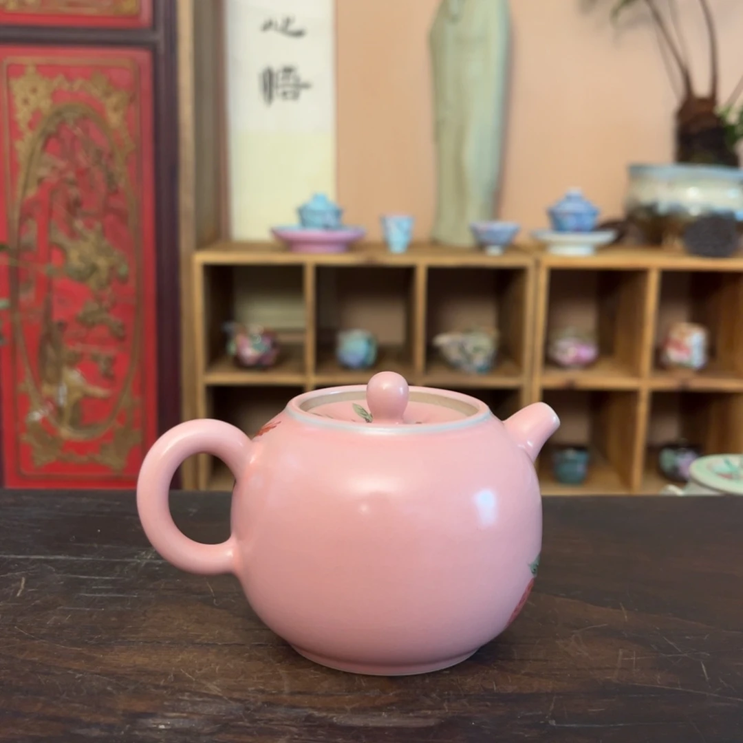 东***方柴烧纯手工手绘陶瓷