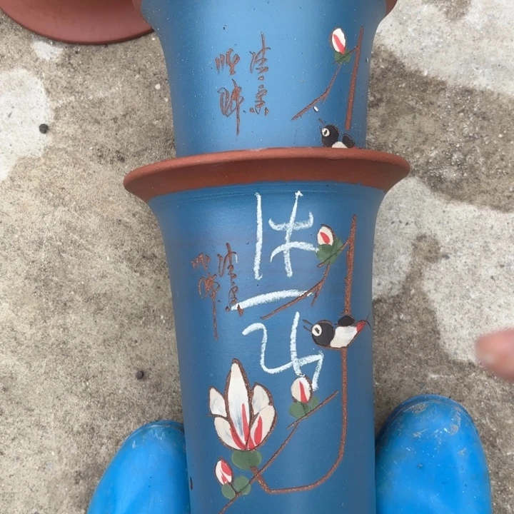 紫砂花盆紫砂的颜色
