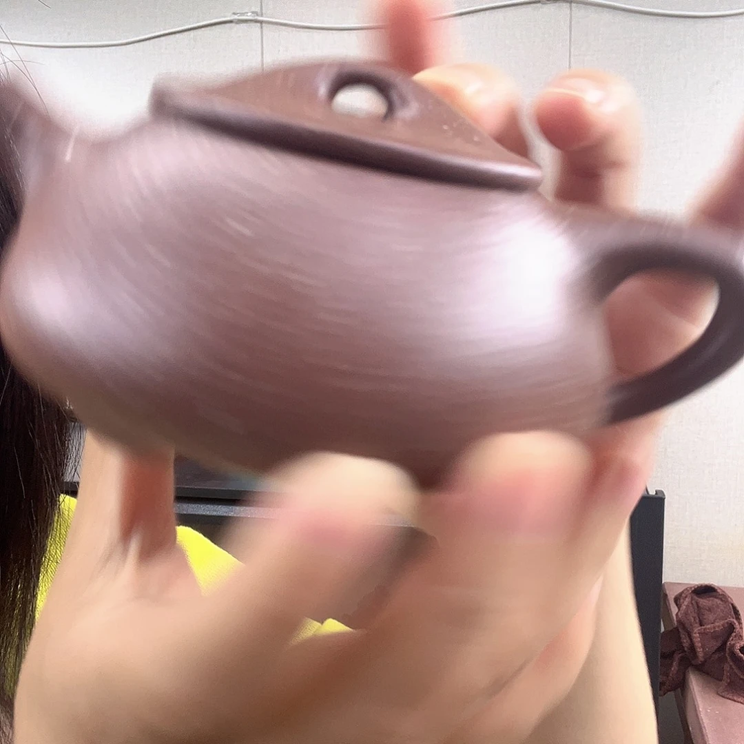 桃花泥料石瓢壶180cc