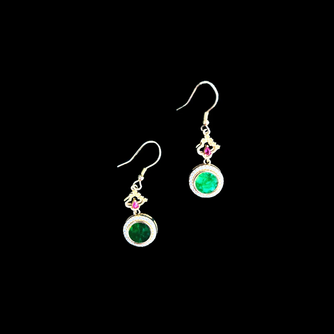 925银耳饰 A0871《聚鑫中古》银耳坠（多样性发一）