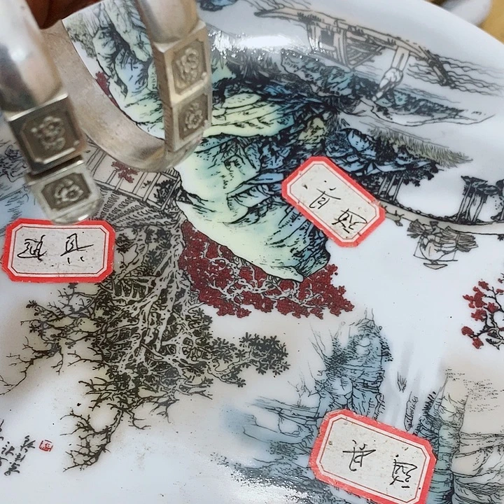 瓷片工艺品瓷片瓷片