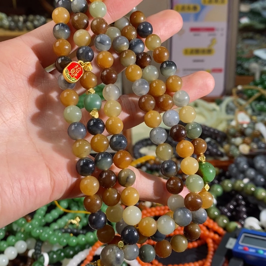 和田玉手链未镶嵌