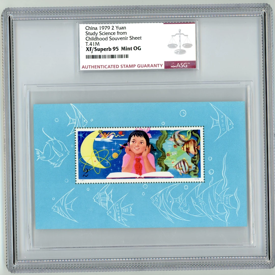 T41M 从小爱科学 小型张 ASG95 T字小型张邮票