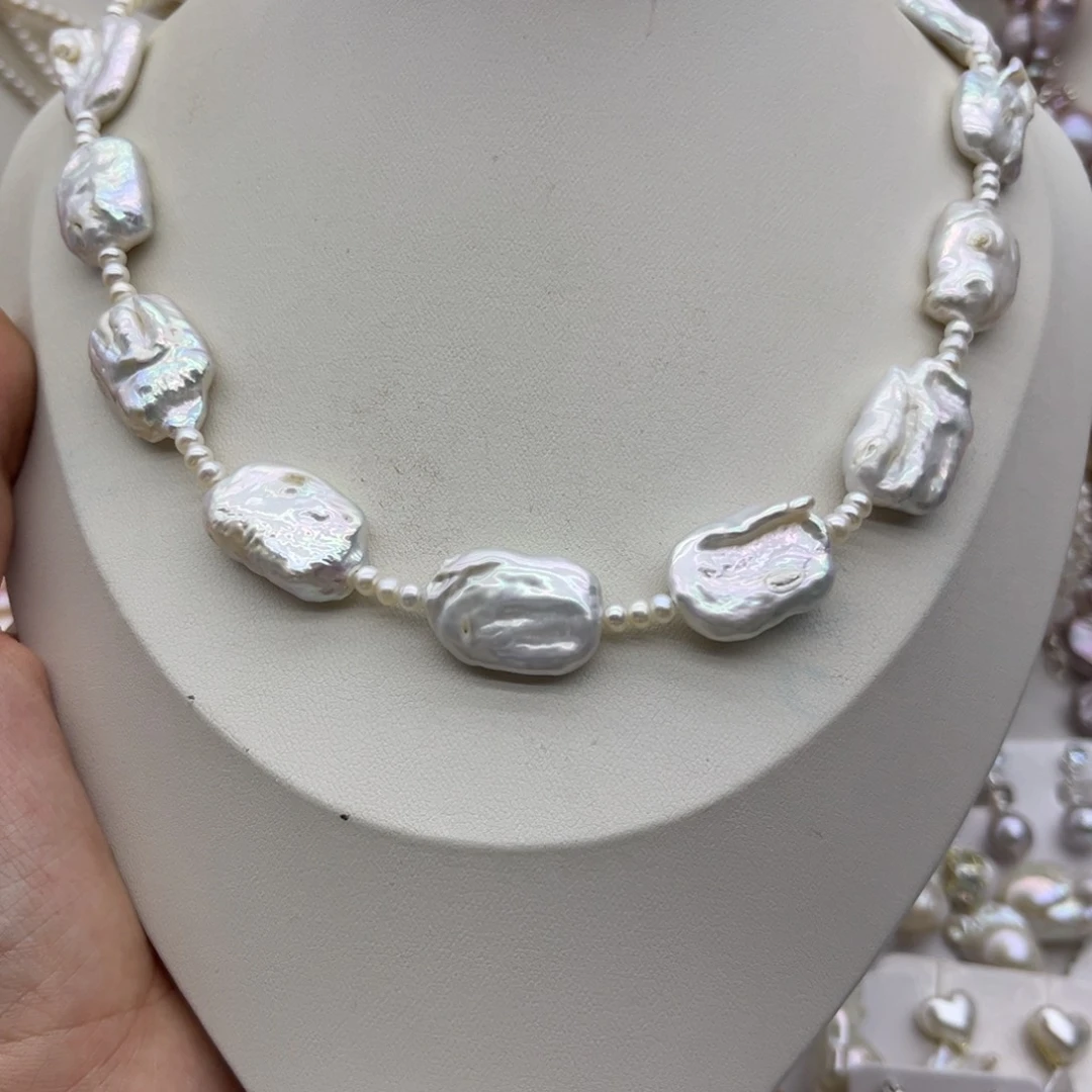 淡水珍珠未镶嵌颈饰