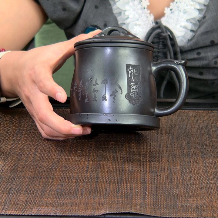 紫砂茶杯高货放漏