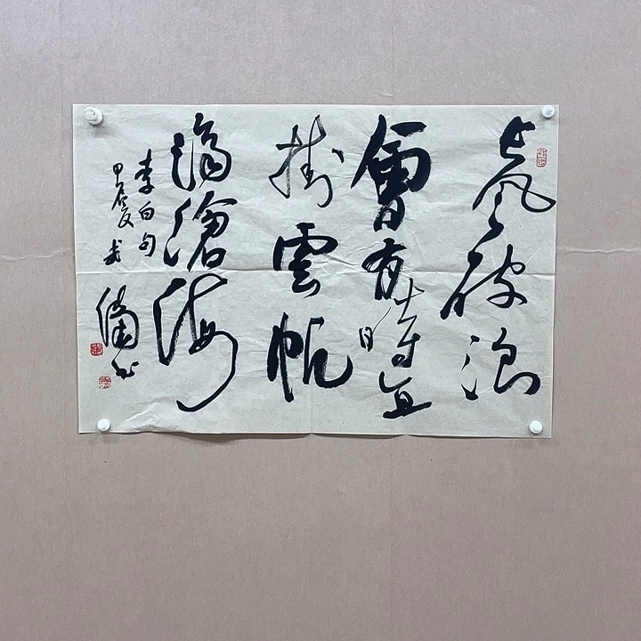 书法武传国76*52㎝北京
