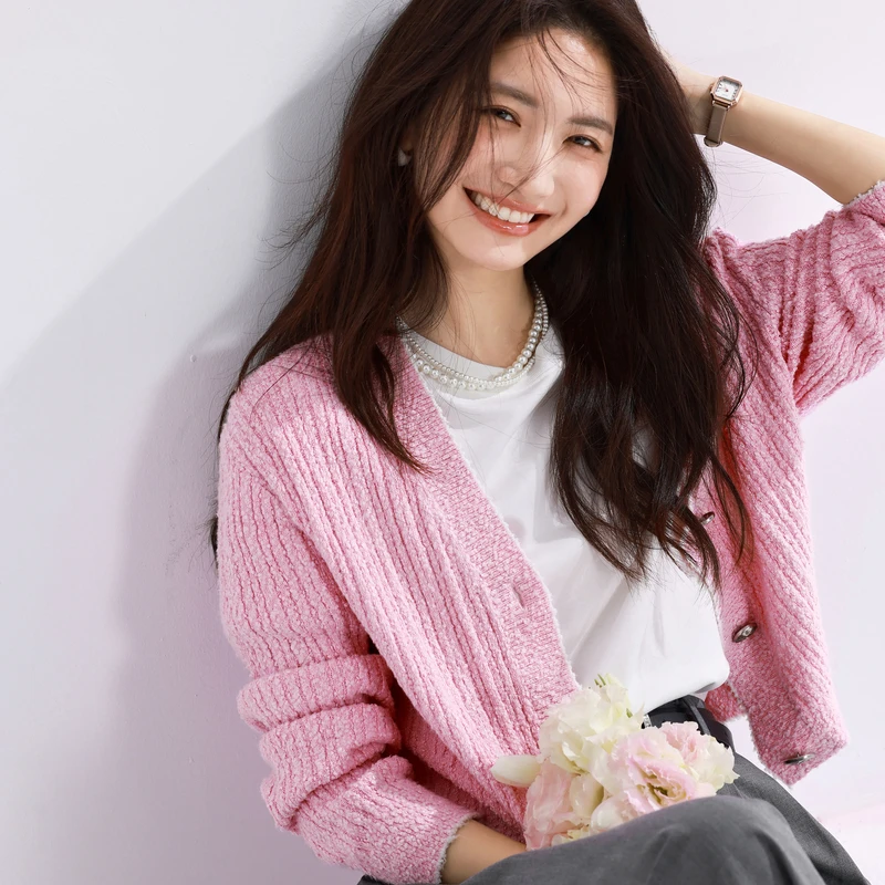 【商场同款】伊芙丽毛针织衫1F2230301