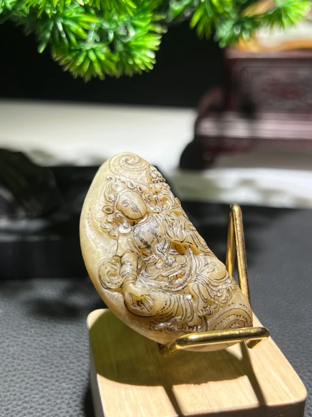 翡翠度母观音毛胚定制
