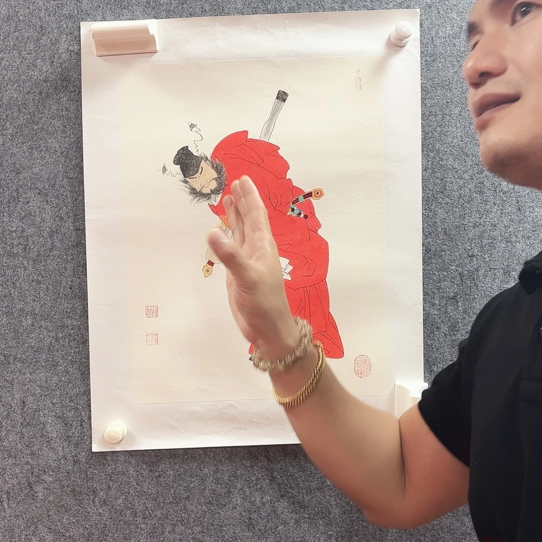 书法张跃玫手绘作品