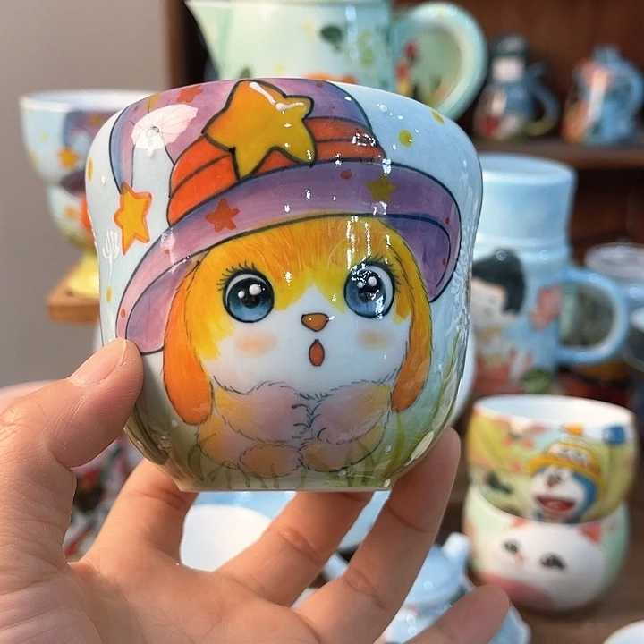 陶景德镇釉下手绘陶瓷