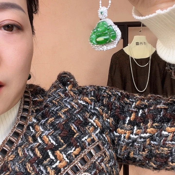 翡翠银S925镶嵌手链