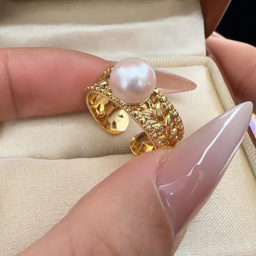 海水珍珠未镶嵌戒指