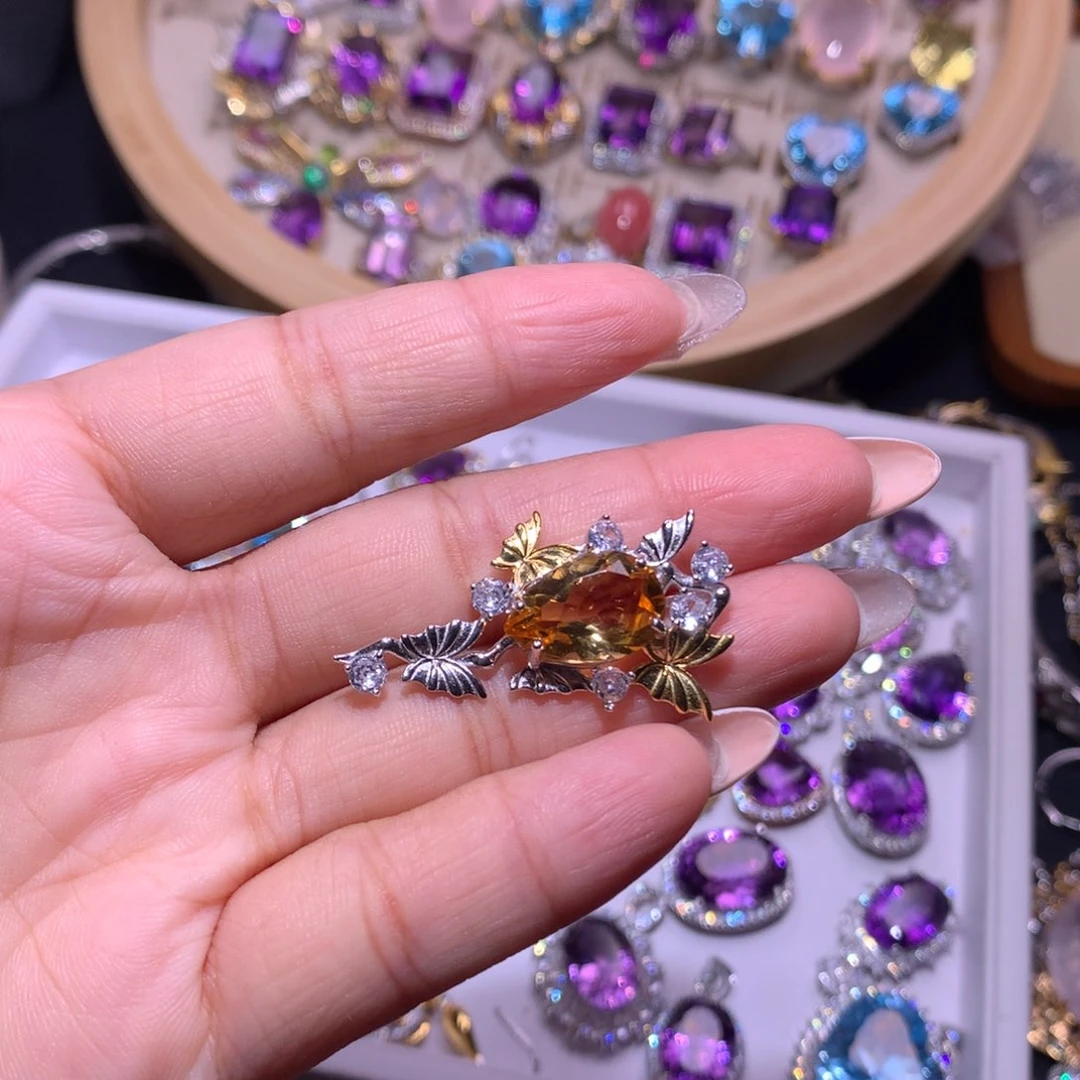 【闪购商品】银S925镶嵌戒指水晶❤️****戒指