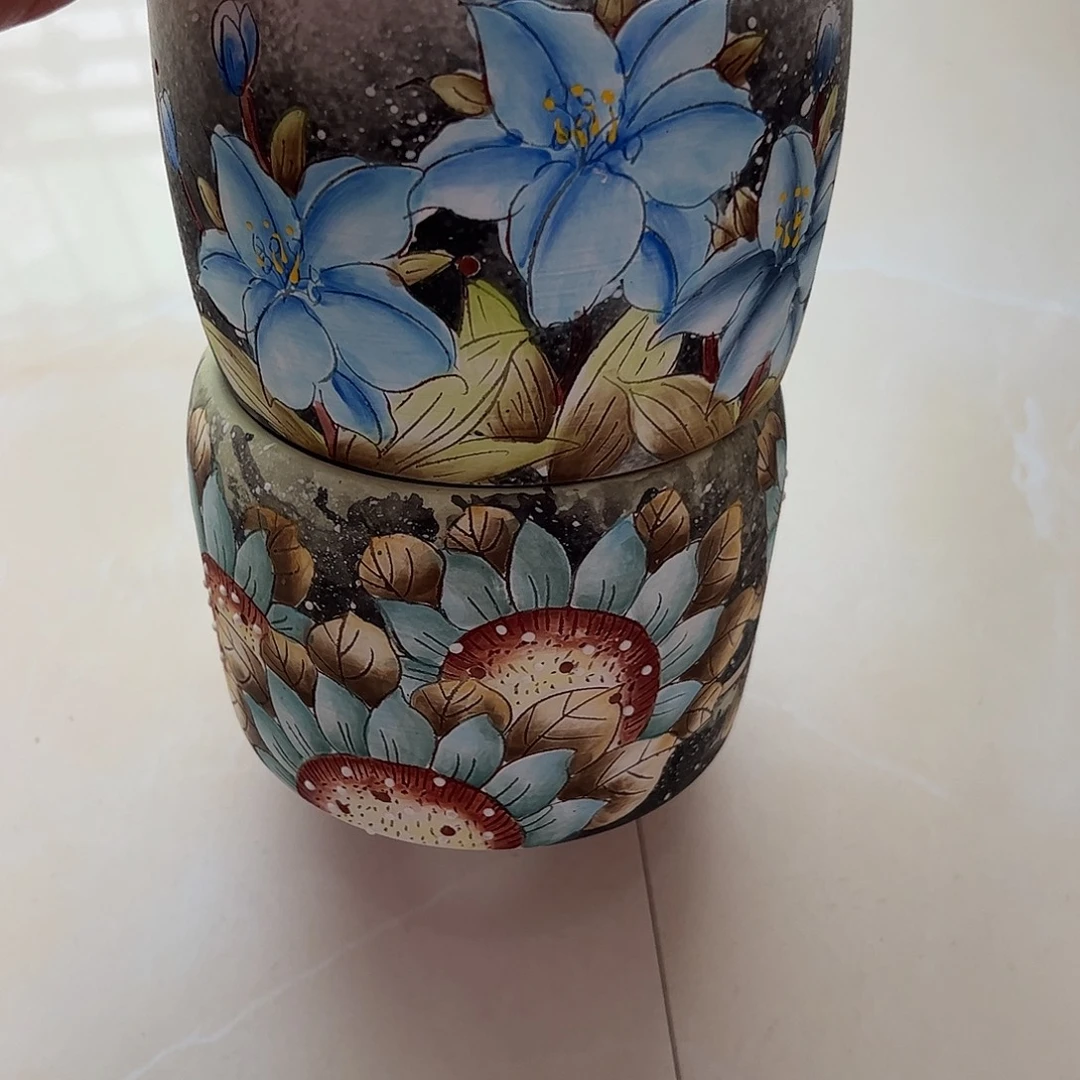 景德镇炫彩手绘口10.5